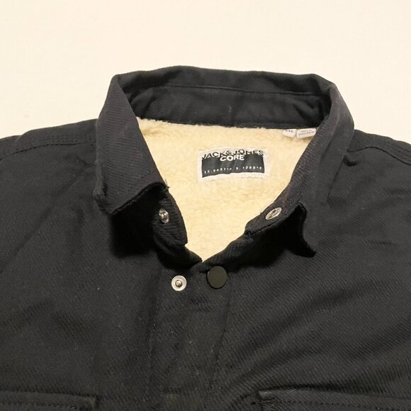 Jack and Jones Core Teddy Overshirt Mens Size XXL - Picture 2 of 16